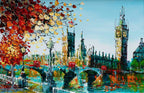Autumn Days - Original - SOLD by artist Simon Wright - Wyecliffe Galleries