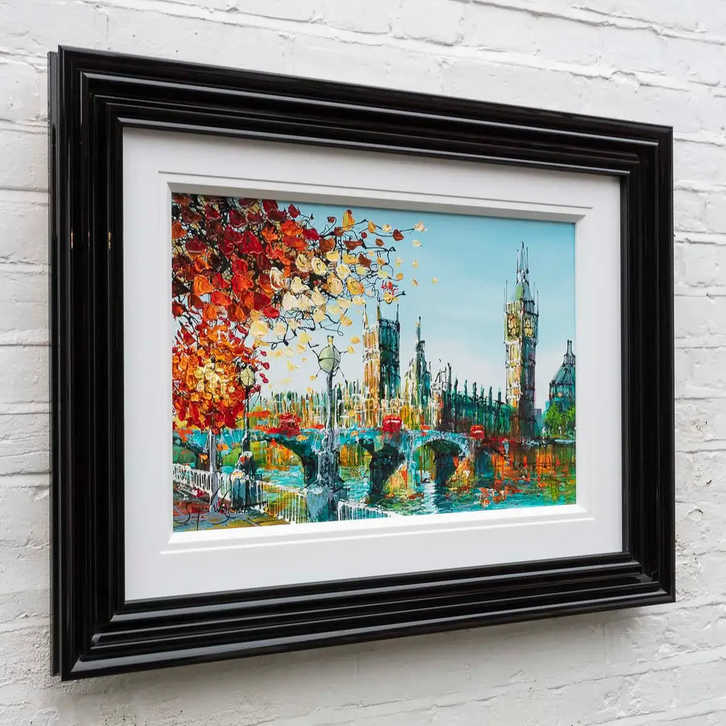 Autumn Days - Original - SOLD by artist Simon Wright - Wyecliffe Galleries