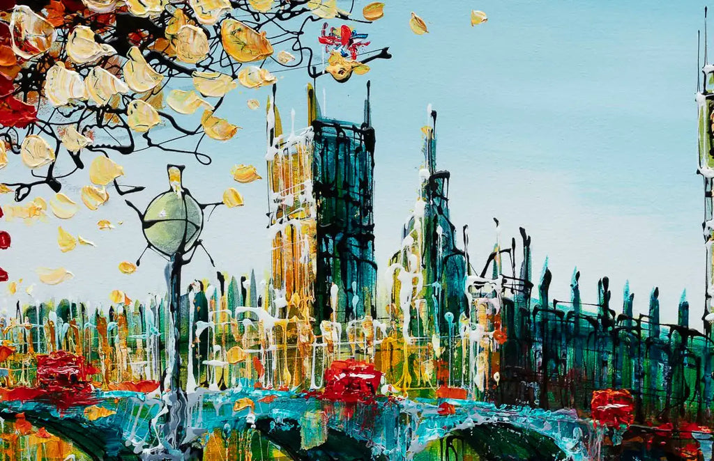 Autumn Days - Original - SOLD by artist Simon Wright - Wyecliffe Galleries