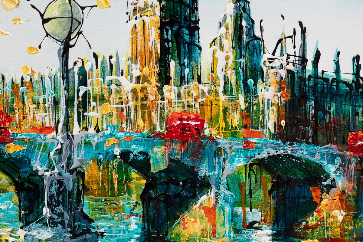 Autumn Days - Original - SOLD by artist Simon Wright - Wyecliffe Galleries