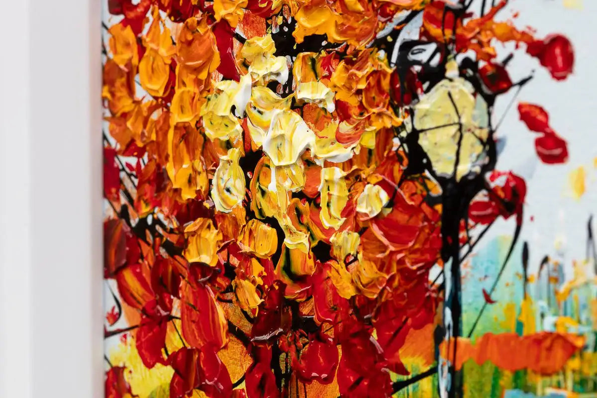 Autumn Days - Original - SOLD by artist Simon Wright - Wyecliffe Galleries