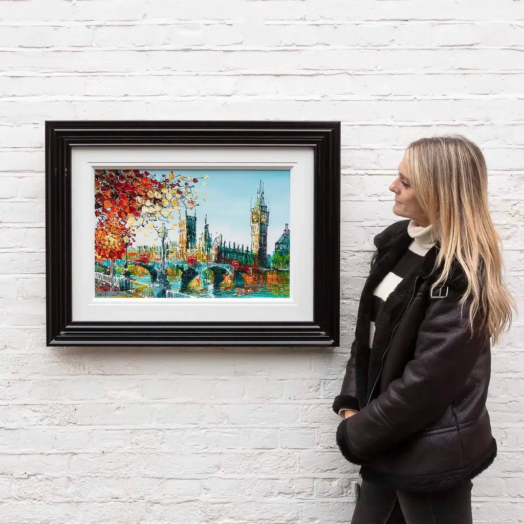 Autumn Days - Original - SOLD by artist Simon Wright - Wyecliffe Galleries