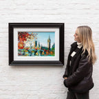 Autumn Days - Original - SOLD by artist Simon Wright - Wyecliffe Galleries