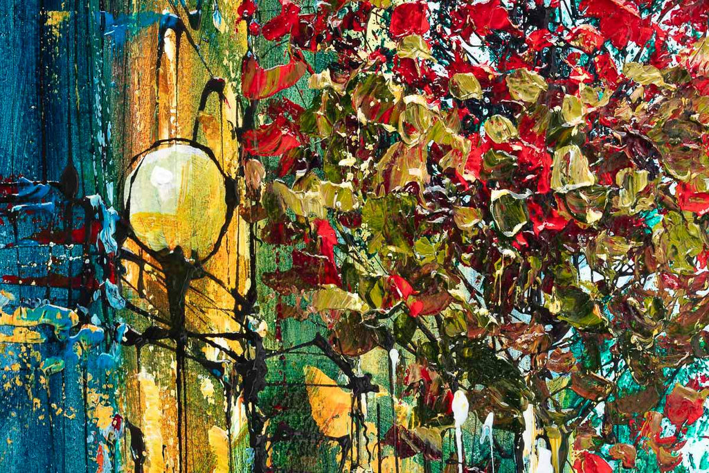 Autumn Evenings - Original - SOLD by artist Simon Wright - Wyecliffe Galleries