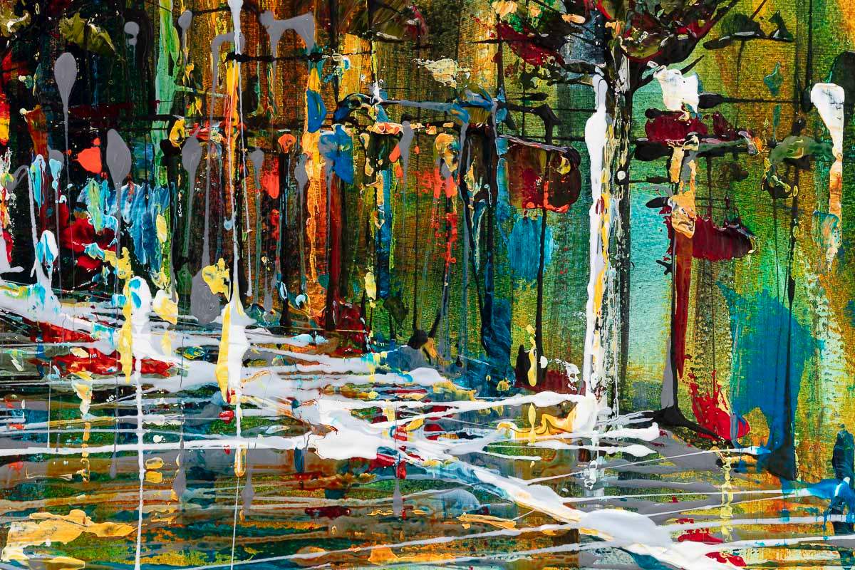 Autumn Evenings - Original - SOLD by artist Simon Wright - Wyecliffe Galleries