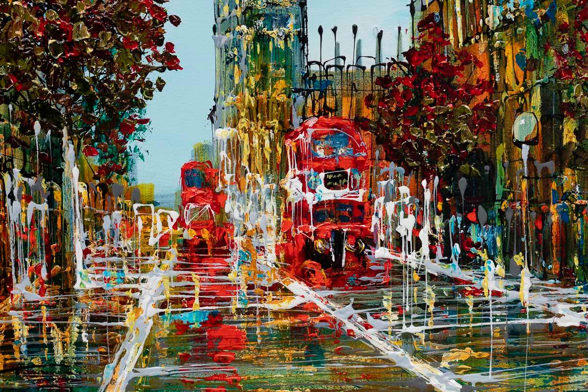 Autumn Evenings - Original - SOLD by artist Simon Wright - Wyecliffe Galleries