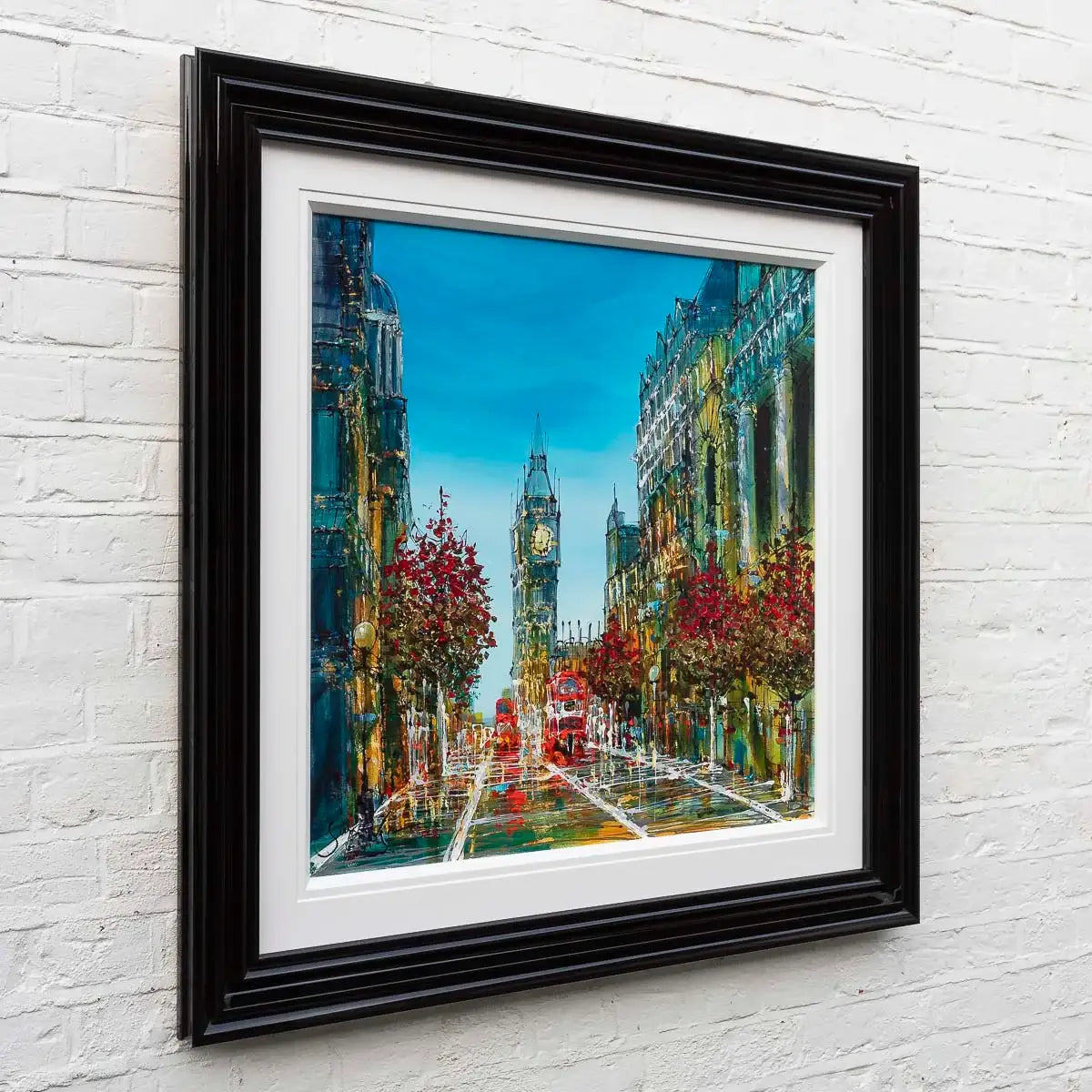 Autumn Evenings - Original - SOLD by artist Simon Wright - Wyecliffe Galleries