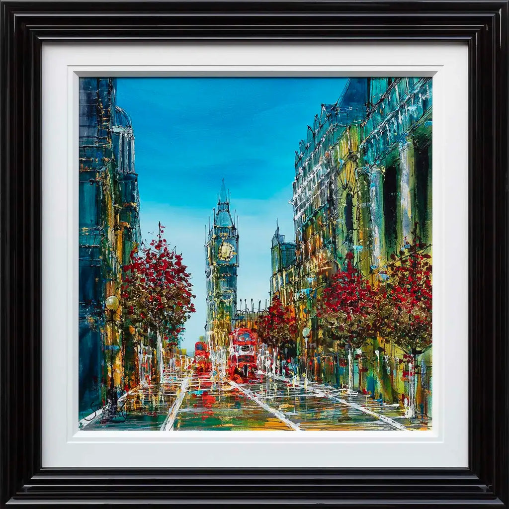 Autumn Evenings - Original - SOLD by artist Simon Wright - Wyecliffe Galleries