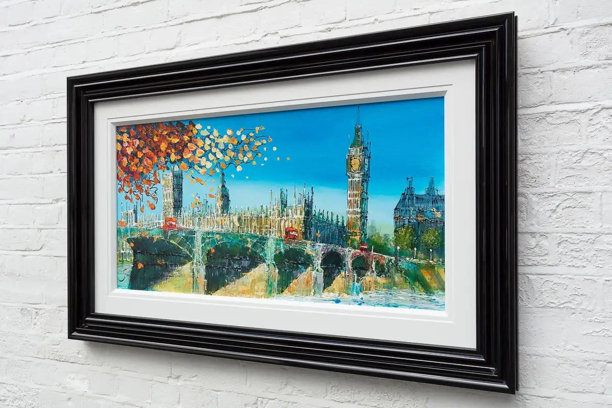 Autumn Vibes - Original - SOLD by artist Simon Wright - Wyecliffe Galleries