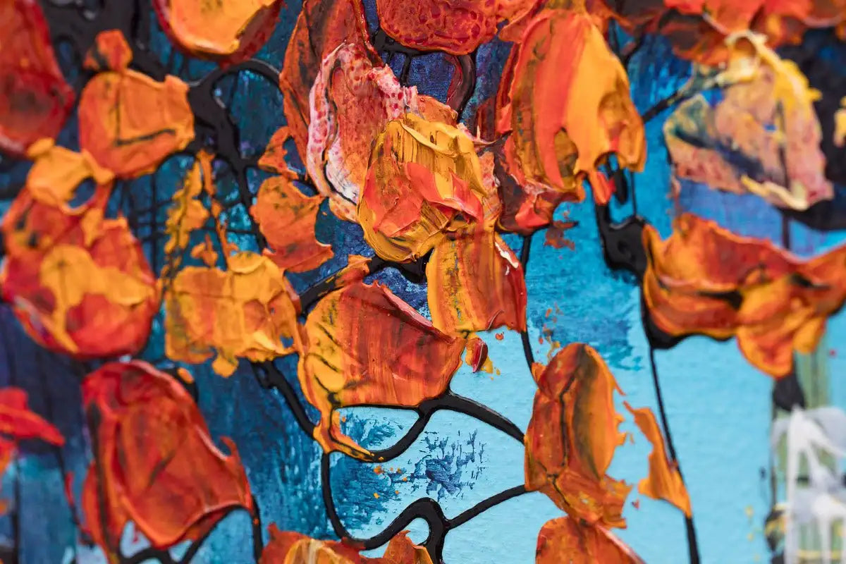 Autumn Vibes - Original - SOLD by artist Simon Wright - Wyecliffe Galleries