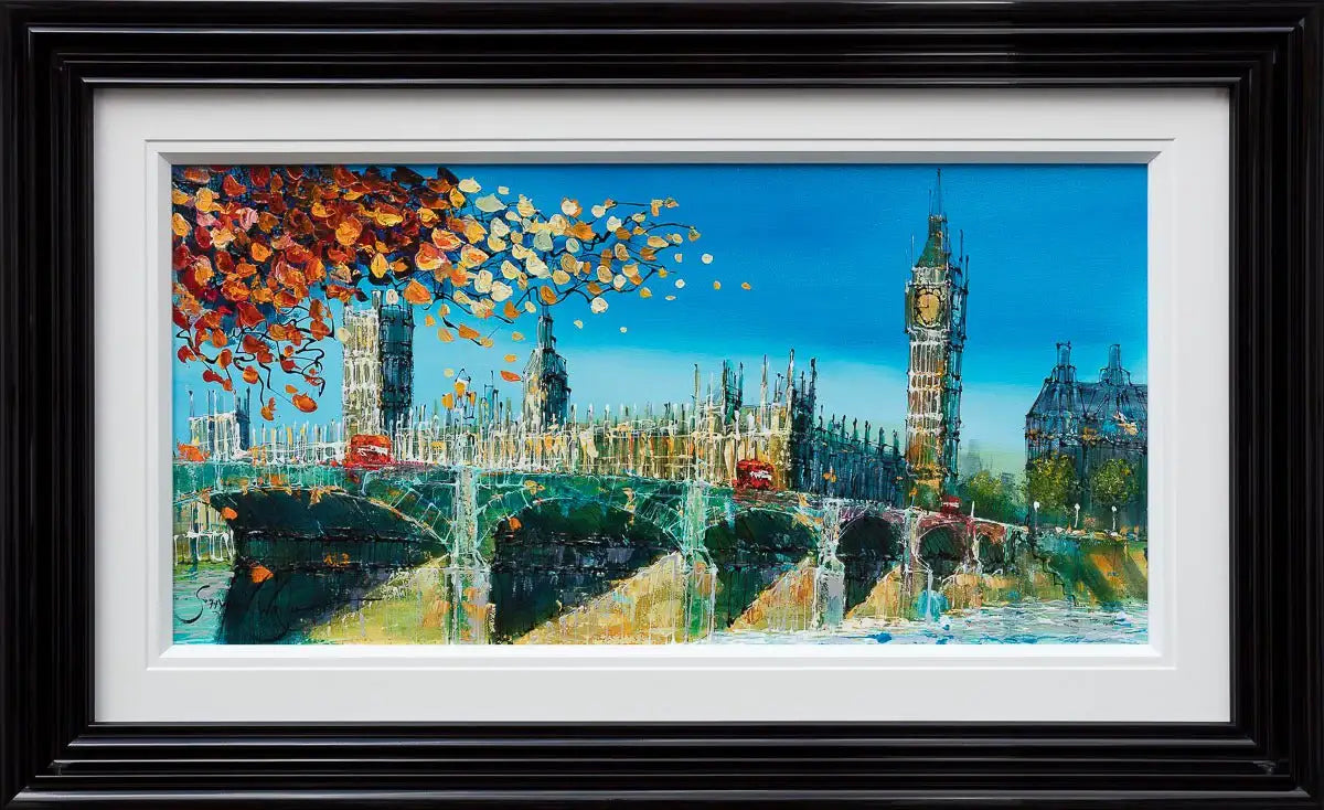 Autumn Vibes - Original - SOLD by artist Simon Wright - Wyecliffe Galleries