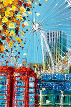 Autumnal View - Original - SOLD by artist Simon Wright - Wyecliffe Galleries