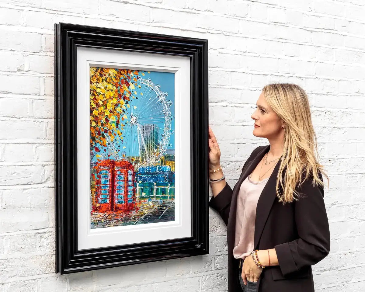 Autumnal View - Original - SOLD by artist Simon Wright - Wyecliffe Galleries