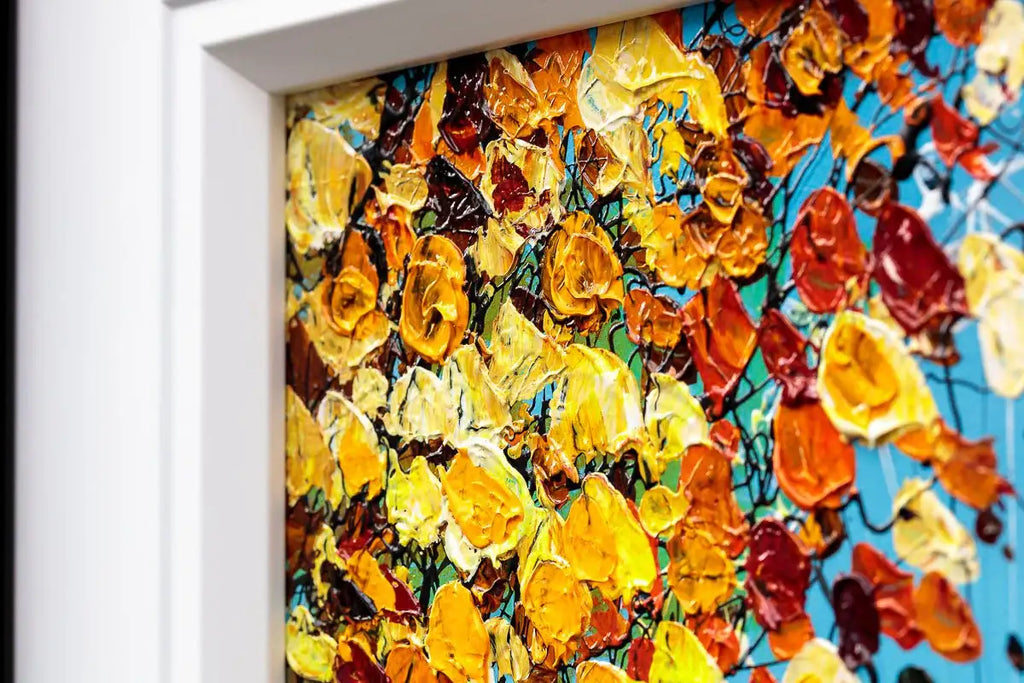 Autumnal View - Original - SOLD by artist Simon Wright - Wyecliffe Galleries