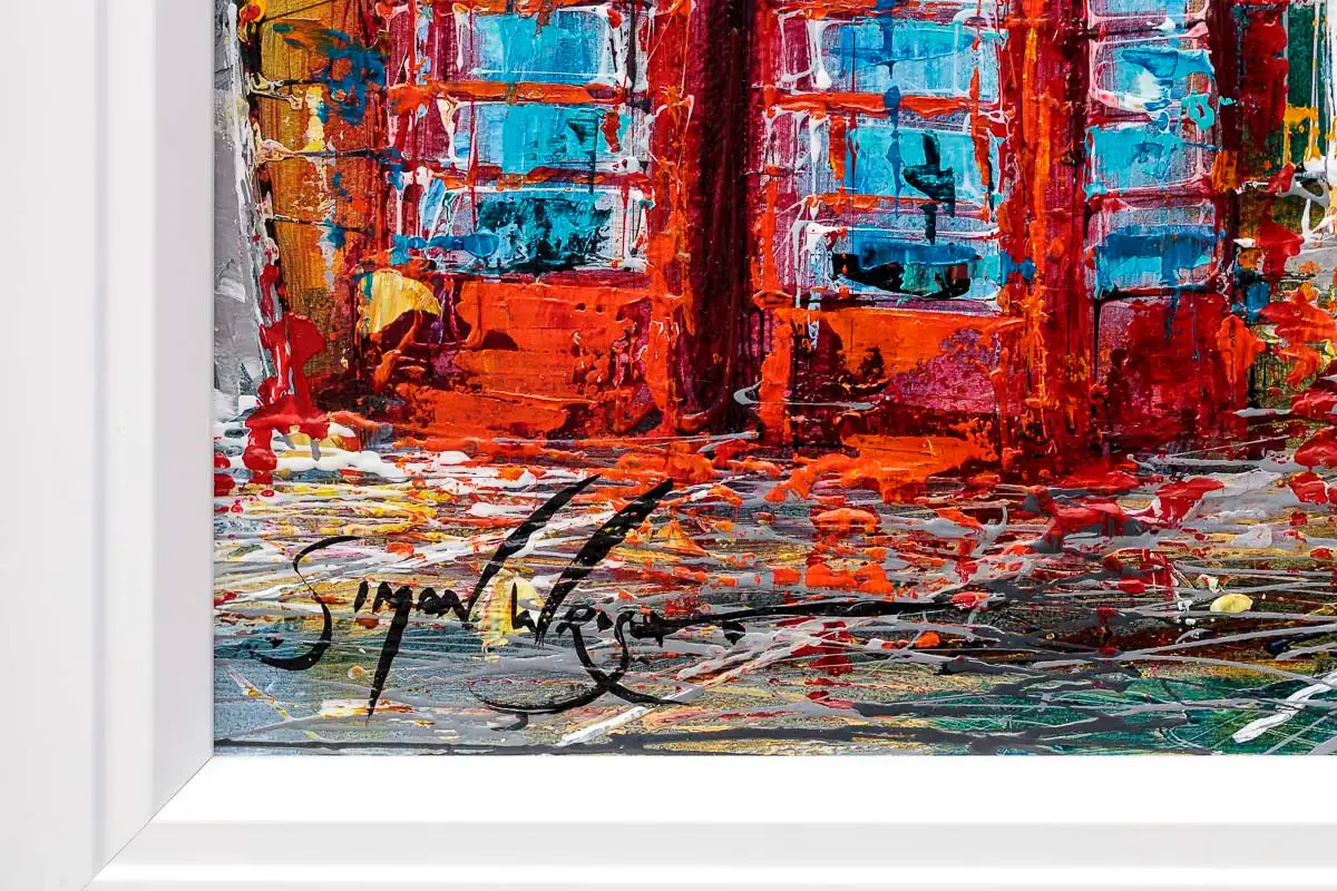 Autumnal View - Original - SOLD by artist Simon Wright - Wyecliffe Galleries