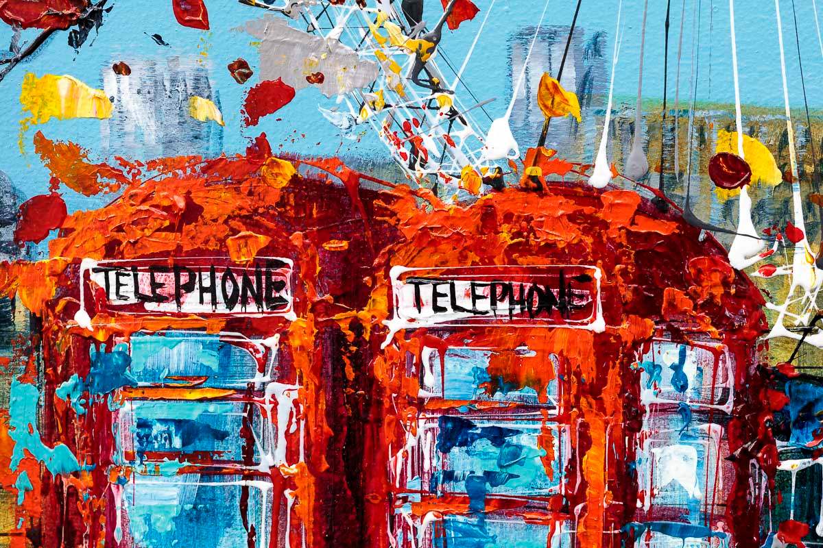 Autumnal View - Original - SOLD by artist Simon Wright - Wyecliffe Galleries