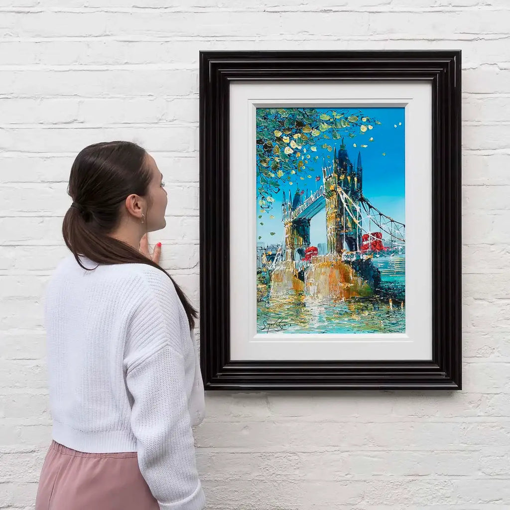 Bridge Of Eternity - Original by artist Simon Wright - Wyecliffe Galleries