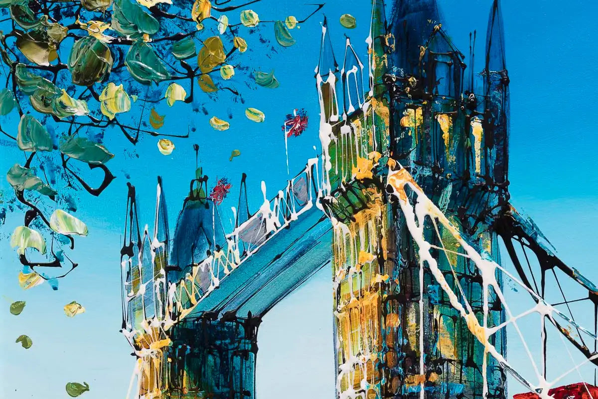 Bridge Of Eternity - Original by artist Simon Wright - Wyecliffe Galleries