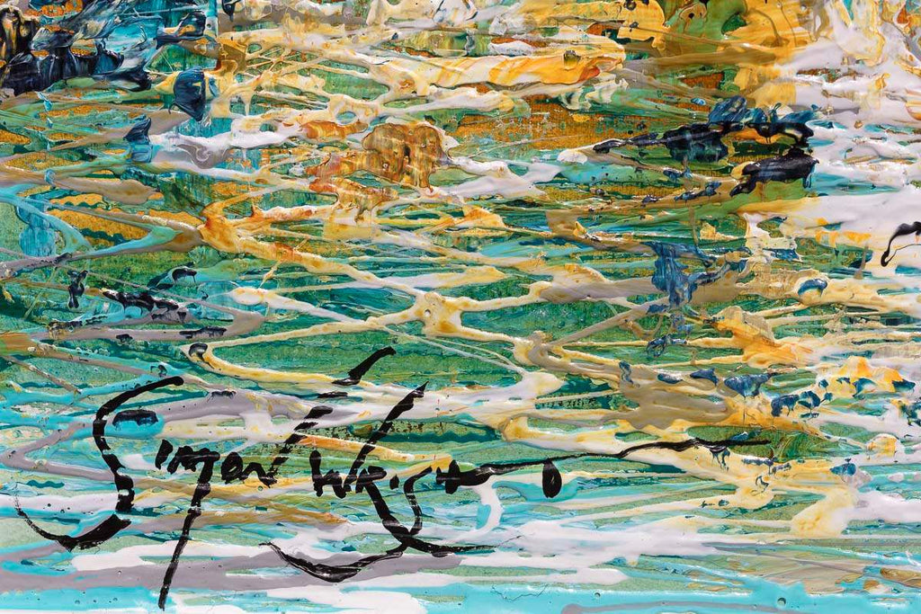 Bridge Of Eternity - Original by artist Simon Wright - Wyecliffe Galleries