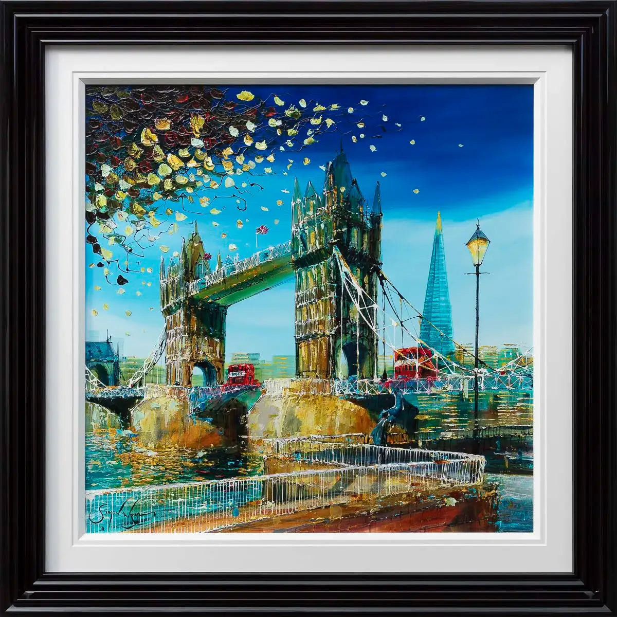 Bridge Of Inspiration - Original - SOLD by artist Simon Wright - Wyecliffe Galleries