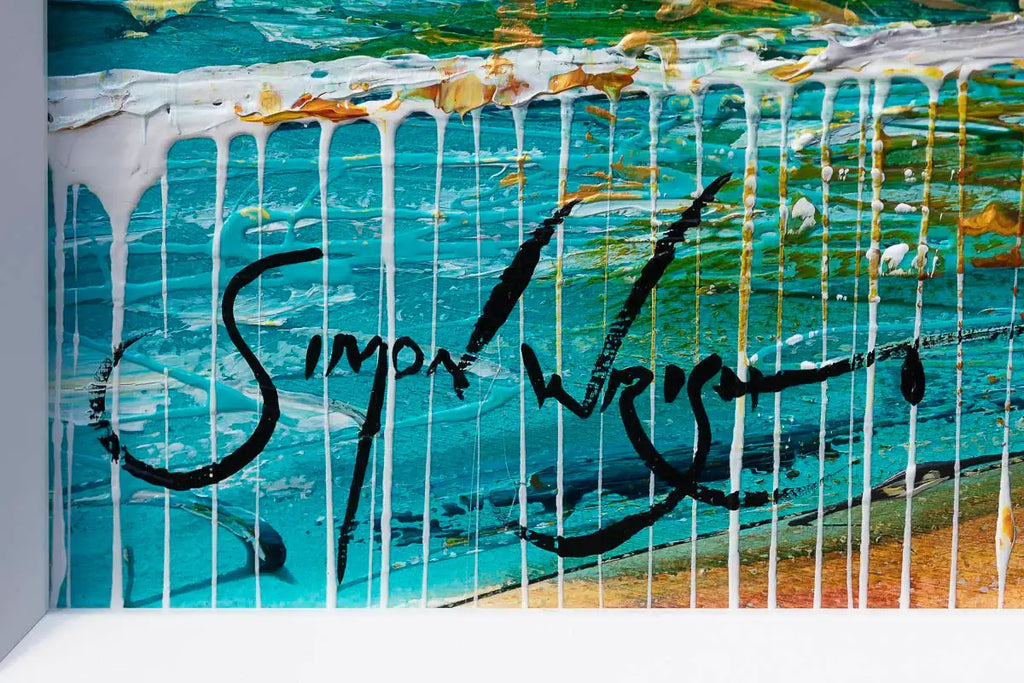 Bridge Of Inspiration - Original - SOLD by artist Simon Wright - Wyecliffe Galleries