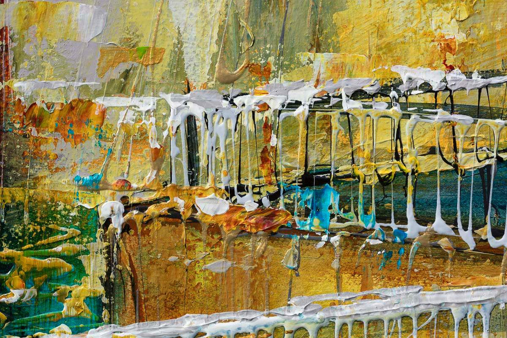 Bridge Of Inspiration - Original - SOLD by artist Simon Wright - Wyecliffe Galleries