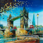 Bridge Of Inspiration - Original - SOLD by artist Simon Wright - Wyecliffe Galleries