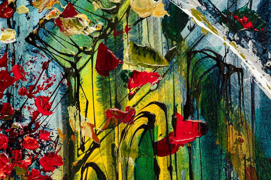 City In Autumn - Original by artist Simon Wright - Wyecliffe Galleries