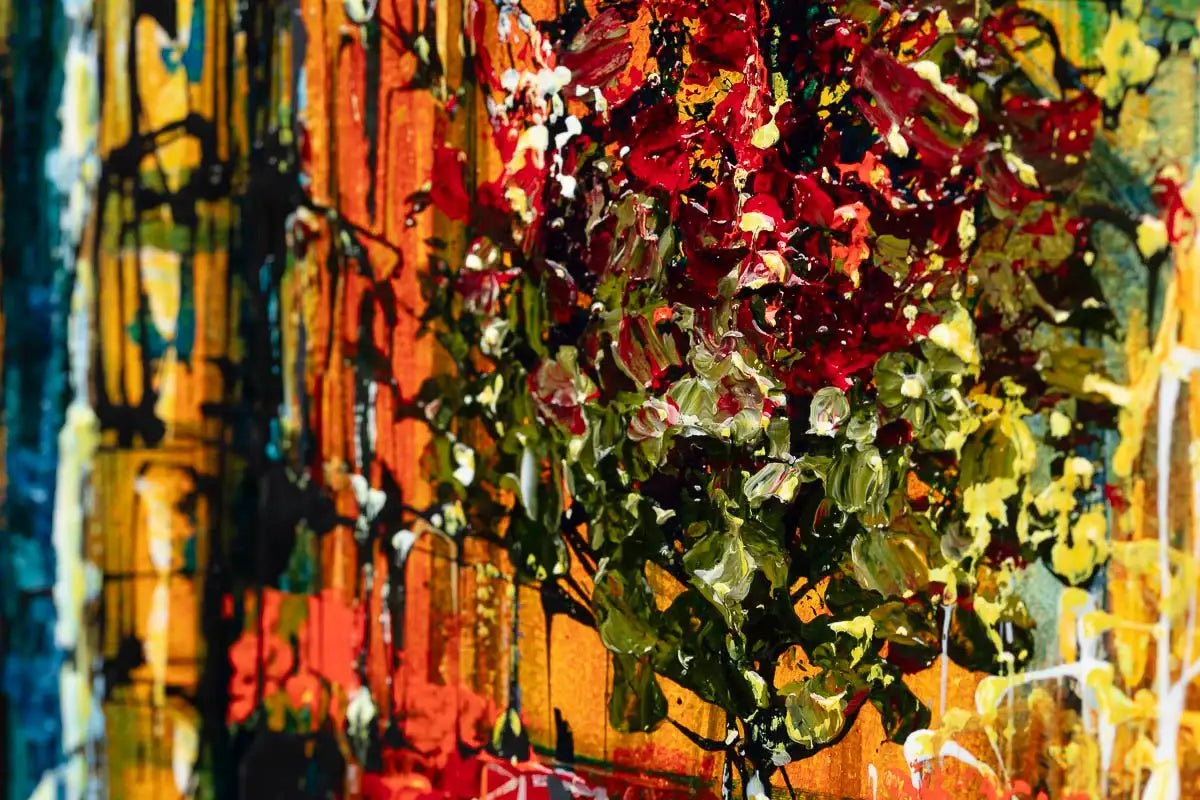 City In Autumn - Original by artist Simon Wright - Wyecliffe Galleries