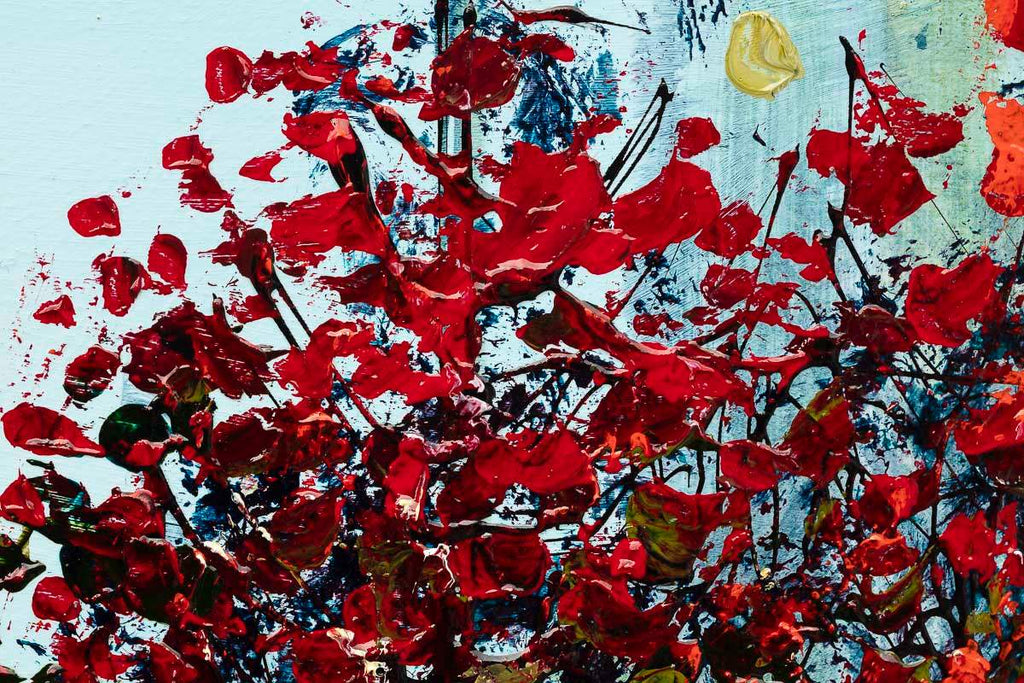 City In Autumn - Original by artist Simon Wright - Wyecliffe Galleries