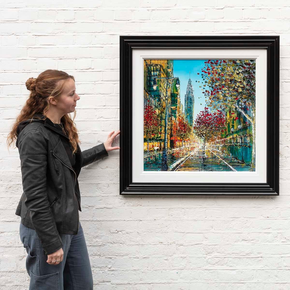 City In Autumn - Original Simon Wright Original