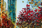 City In Autumn - Original by artist Simon Wright - Wyecliffe Galleries