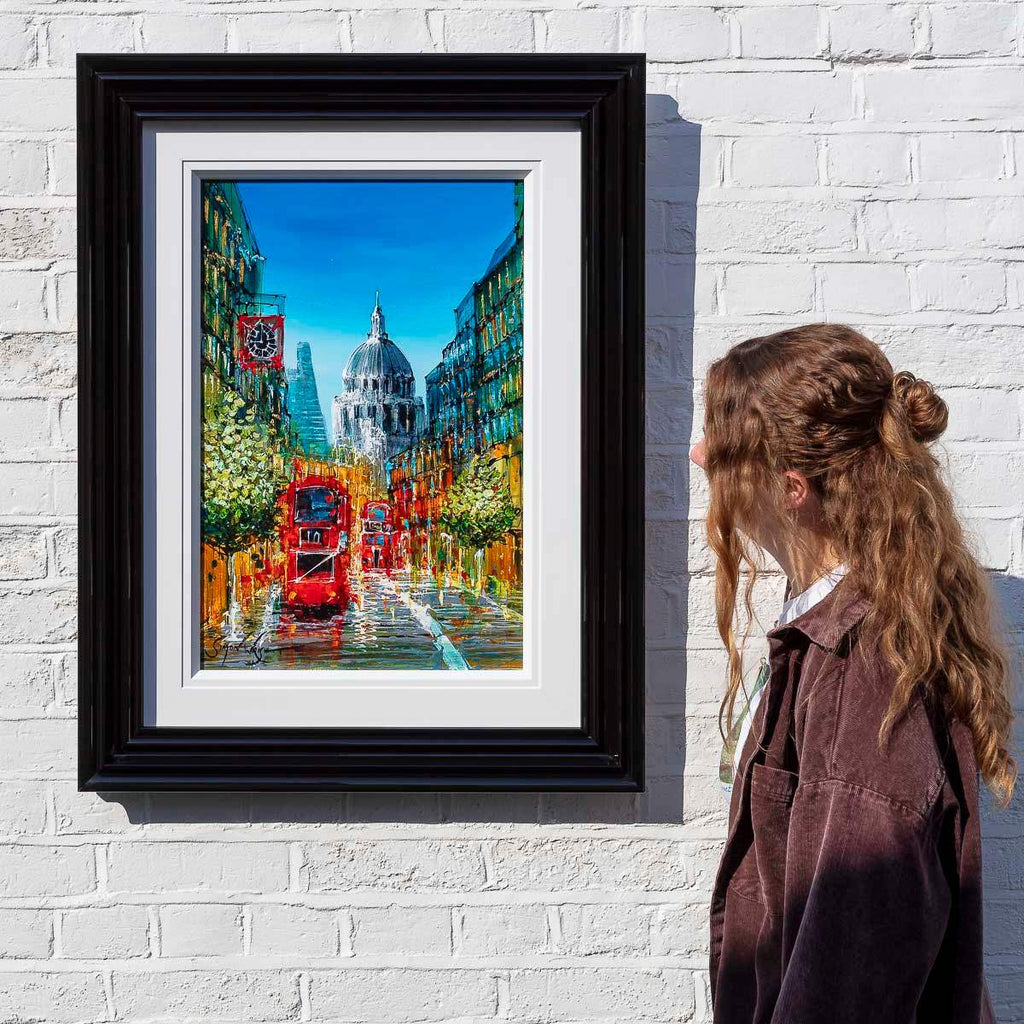 Crosstown Traffic - Original - SOLD by artist Simon Wright - Wyecliffe Galleries