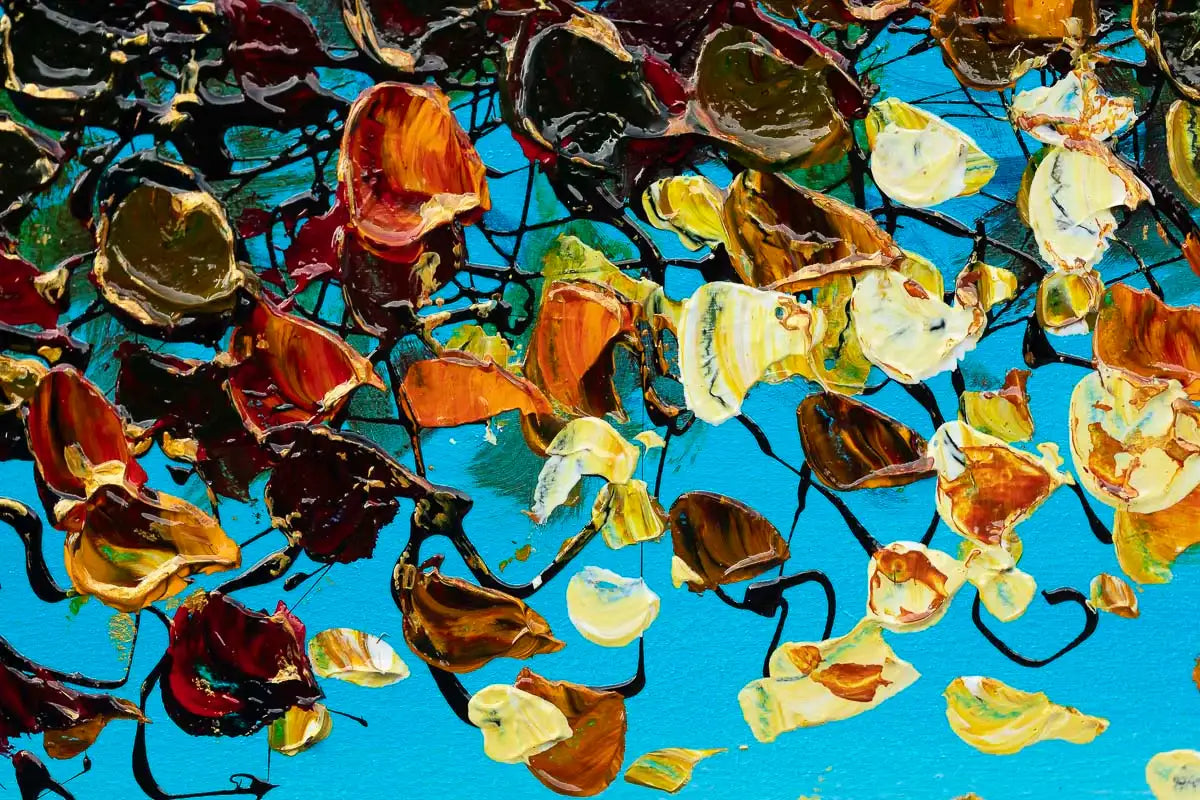 Day In London - Original - SOLD by artist Simon Wright - Wyecliffe Galleries