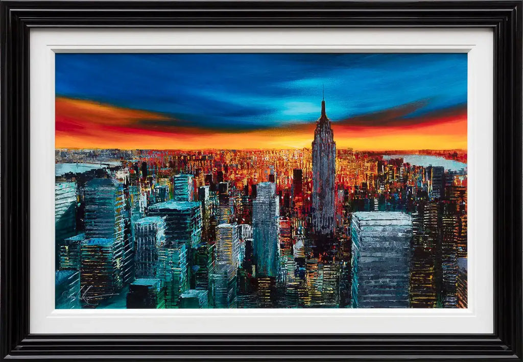 Empire State of Mind - Original by artist Simon Wright - Wyecliffe Galleries