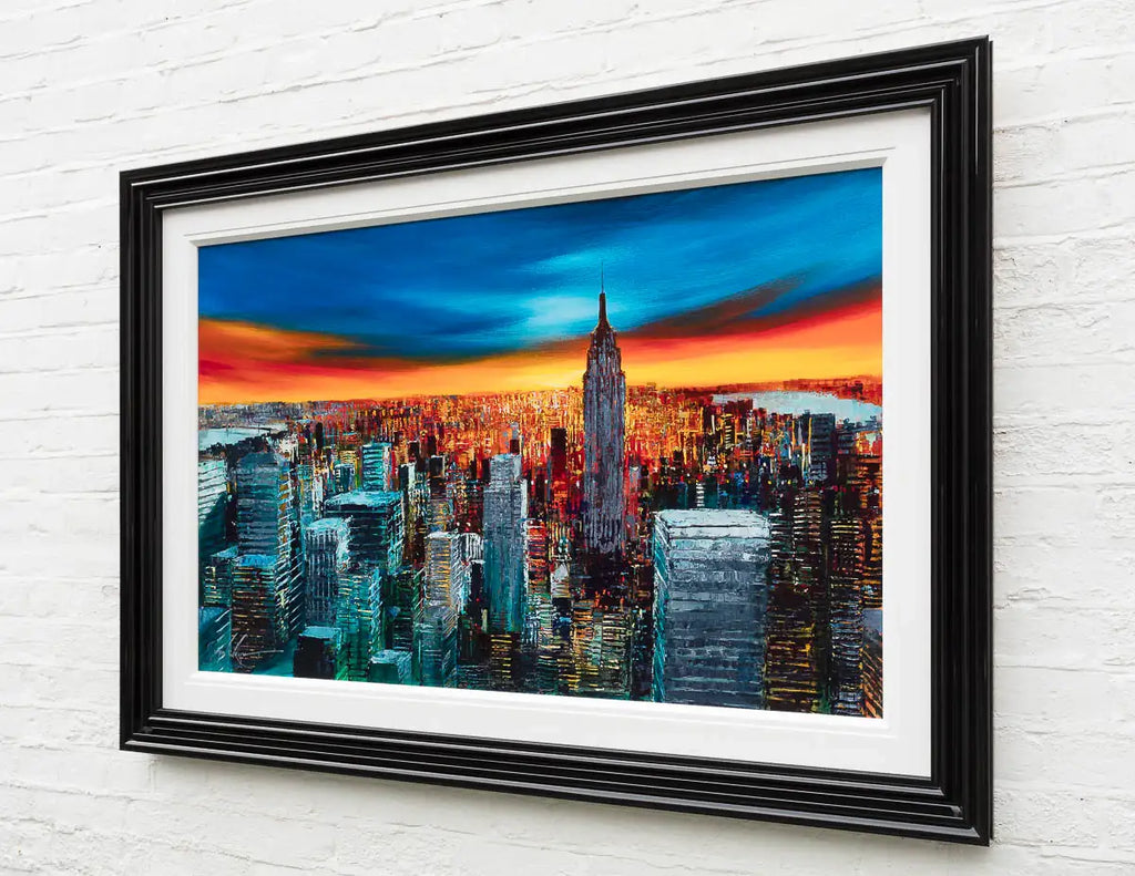 Empire State of Mind - Original by artist Simon Wright - Wyecliffe Galleries