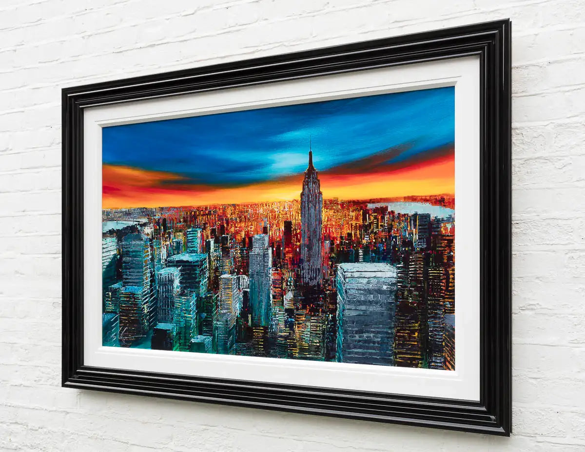 Empire State of Mind - Original by artist Simon Wright - Wyecliffe Galleries