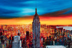 Empire State of Mind - Original by artist Simon Wright - Wyecliffe Galleries