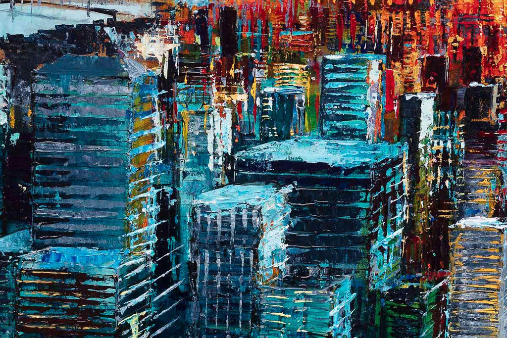 Empire State of Mind - Original by artist Simon Wright - Wyecliffe Galleries
