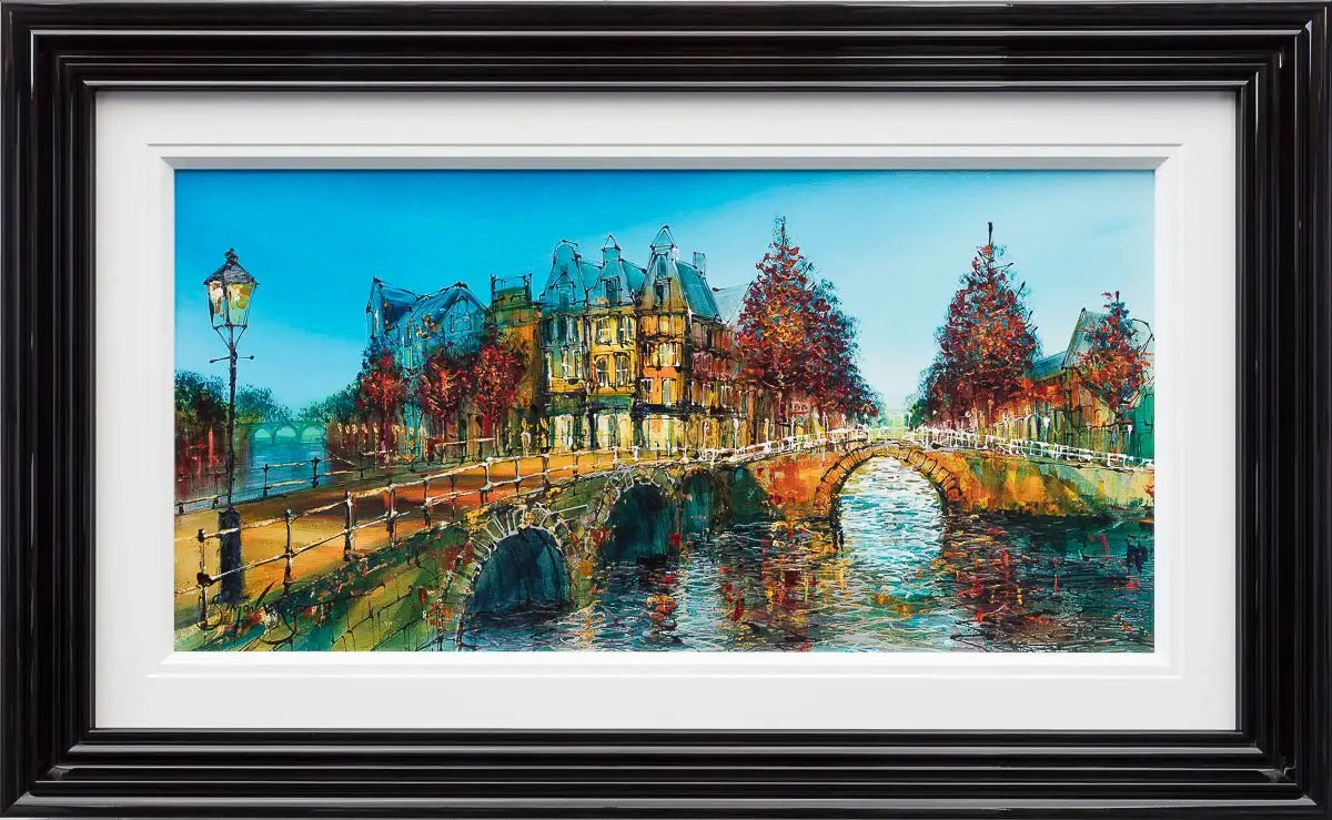 European Adventure - Original - SOLD by artist Simon Wright - Wyecliffe Galleries
