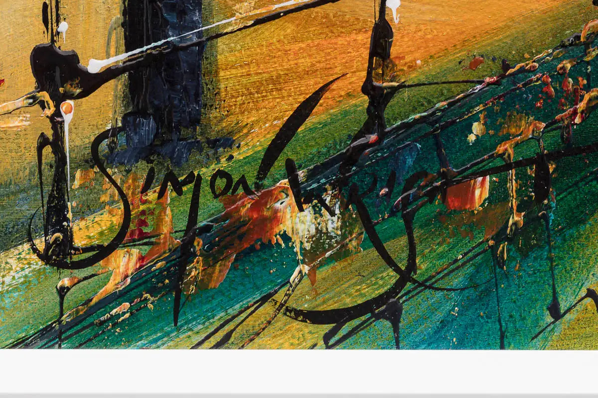 European Adventure - Original - SOLD by artist Simon Wright - Wyecliffe Galleries