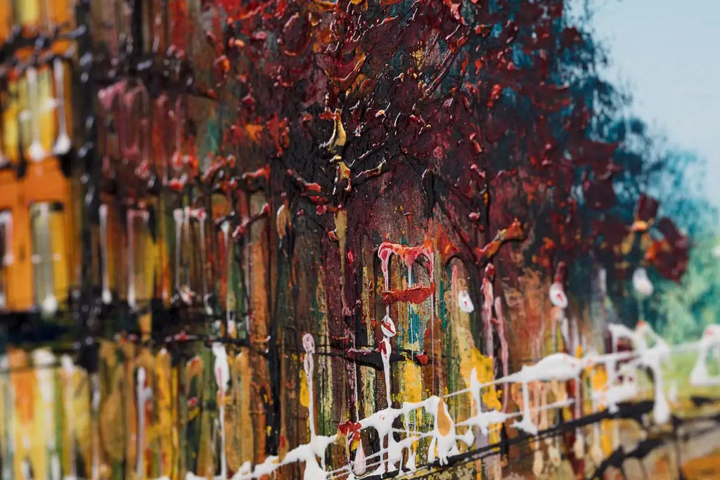 European Adventure - Original - SOLD by artist Simon Wright - Wyecliffe Galleries