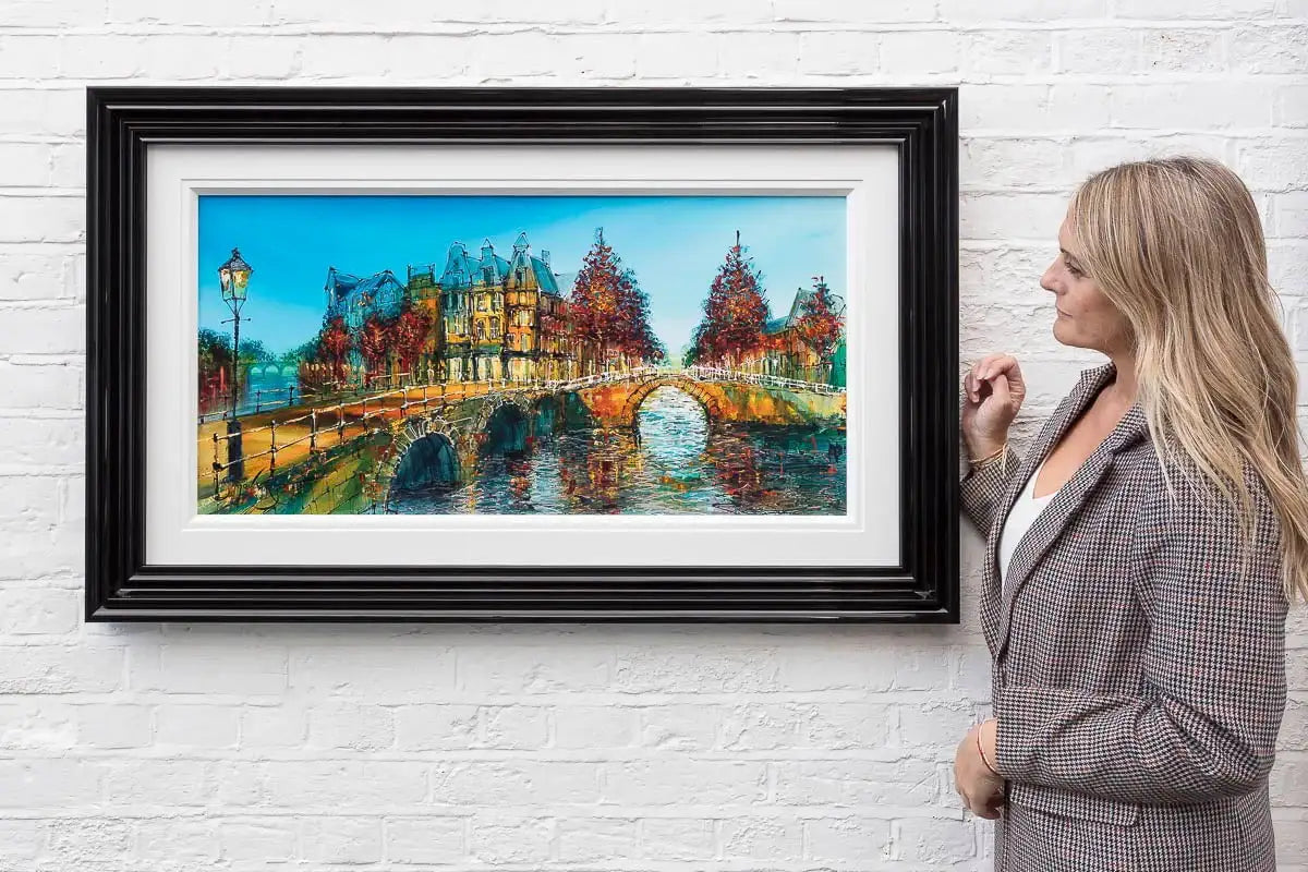 European Adventure - Original - SOLD by artist Simon Wright - Wyecliffe Galleries