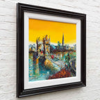 Glow Over London - Original - SOLD by artist Simon Wright - Wyecliffe Galleries