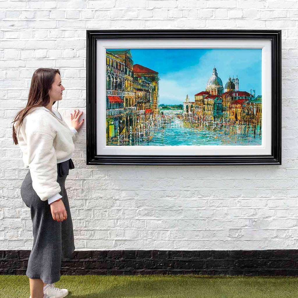 Heart Of Venice - Original - SOLD by artist Simon Wright - Wyecliffe Galleries