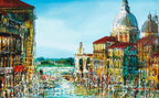 Heart Of Venice - Original - SOLD by artist Simon Wright - Wyecliffe Galleries
