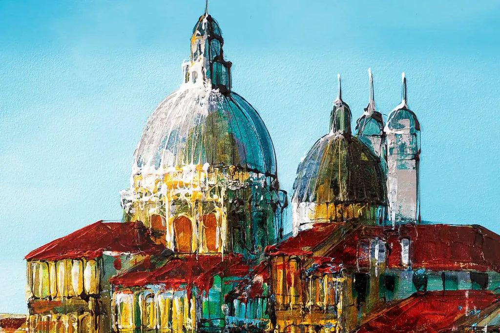 Heart Of Venice - Original - SOLD by artist Simon Wright - Wyecliffe Galleries