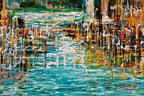 Heart Of Venice - Original - SOLD by artist Simon Wright - Wyecliffe Galleries