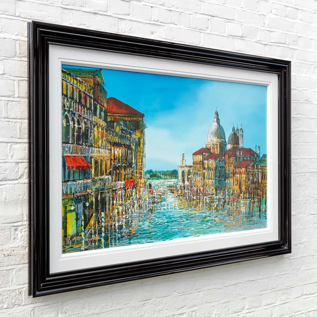 Heart Of Venice - Original - SOLD by artist Simon Wright - Wyecliffe Galleries