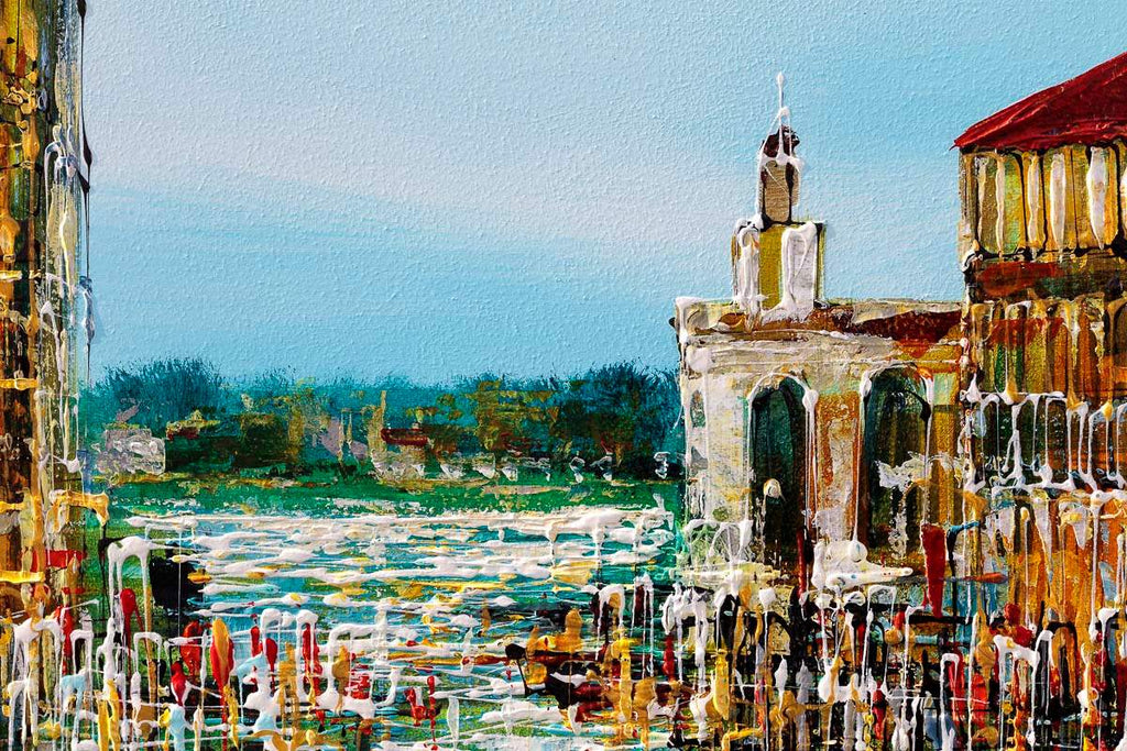 Heart Of Venice - Original - SOLD by artist Simon Wright - Wyecliffe Galleries